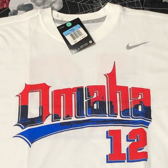 2012 NIKE DRI-FIT OMAHA COLLEGE WORLD SERIES SHIRT - Picture 3 of 8